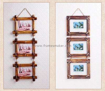 bamboo art photo frames WP-019