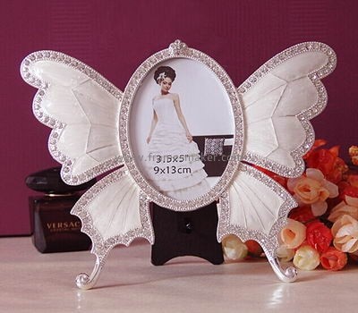 Zinc alloy butterfly metal photo frame MP-016