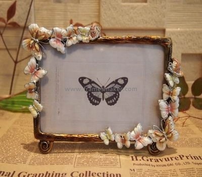 Luxury butterfly metal photo frames MP-017